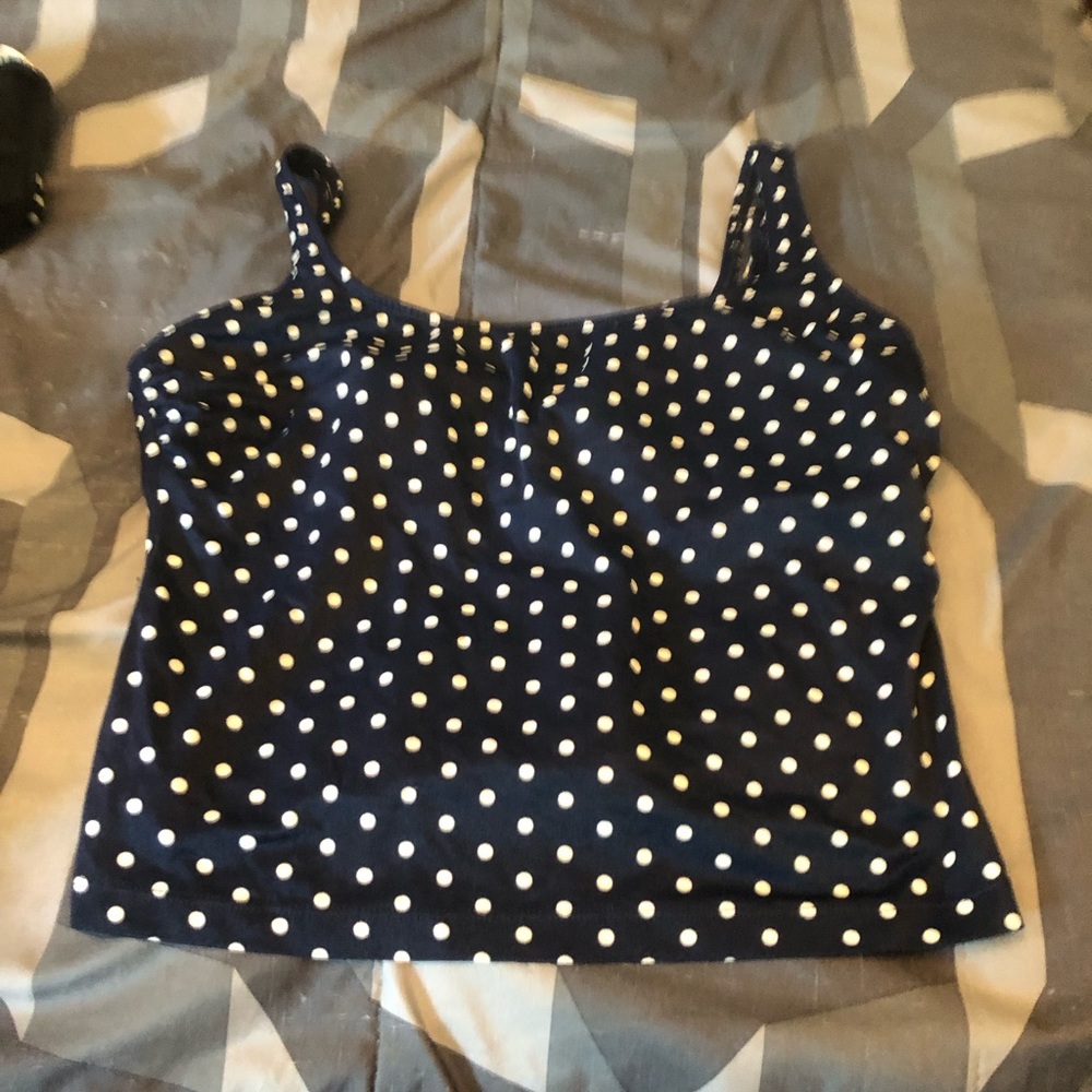 Longitude swim suit top.